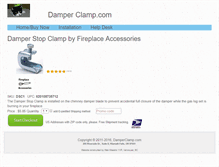 Tablet Screenshot of damperclamp.com
